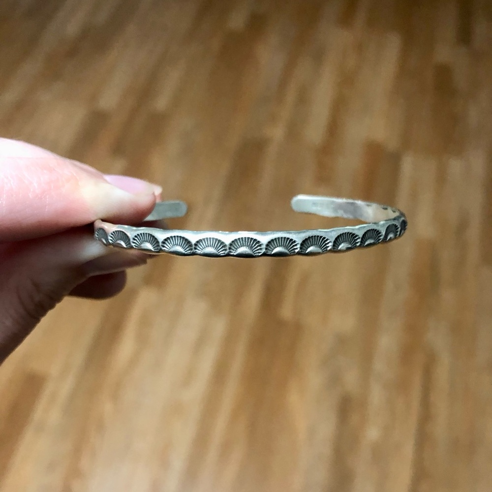 SOLD Sterling Silver Cuff